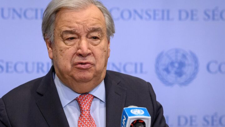 António Guterres, uno de los galardonados con el Premio Gernika por la Paz y la Reconciliación