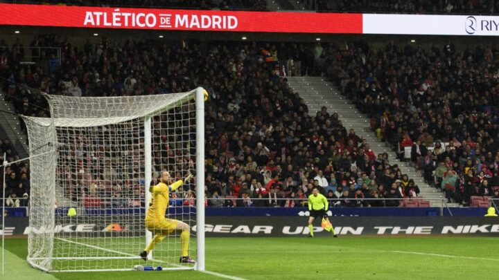 Así hemos vivido los 3 postes del Athletic en el Metropolitano