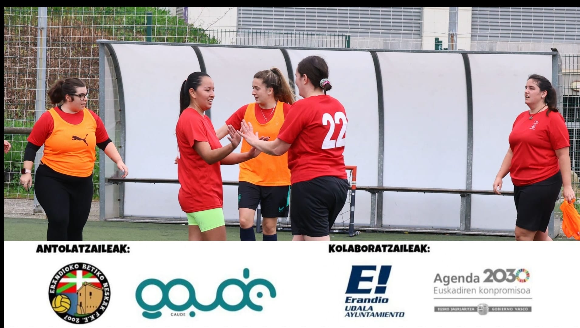 Equipo de Fúbol “Neskak ere futbolean GAUDE”