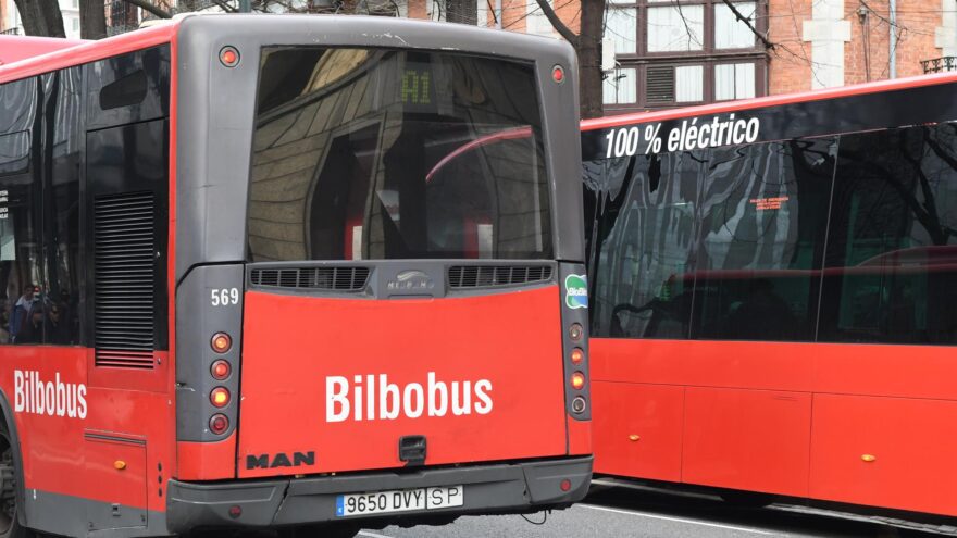 El uso del autobús aumenta un 12,8% en enero en Euskadi, la mayor subida del Estado