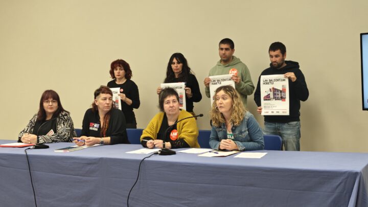 Nuevas jornadas de huelga en la educación pública vasca