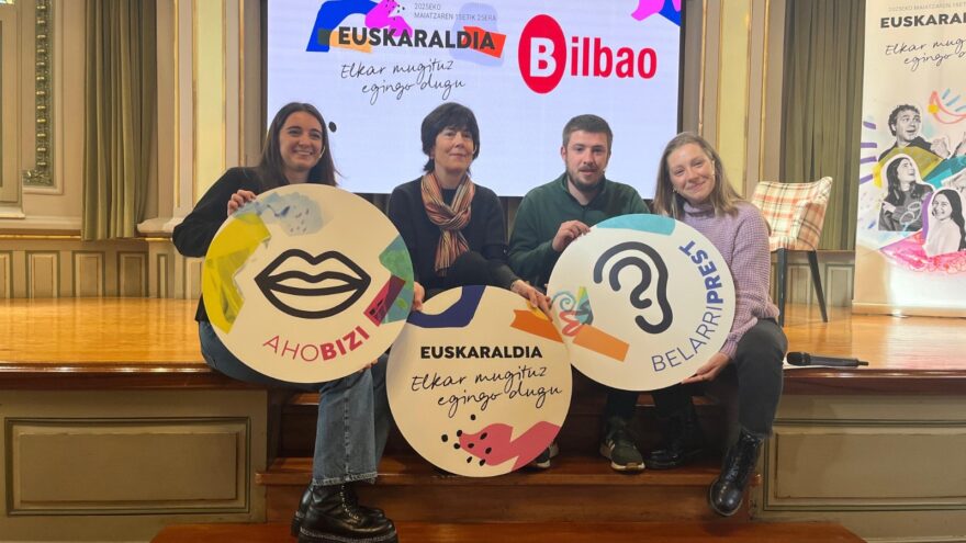 Presentación de la cuarta edición de Euskaraldia