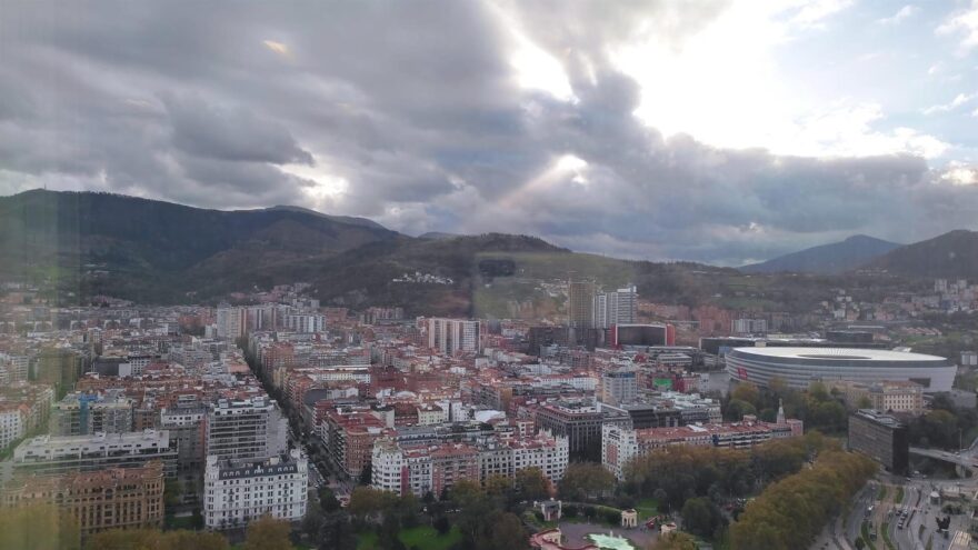 El tiempo este jueves en Bizkaia: lluvias abundantes y descenso de temperaturas