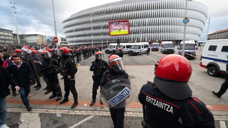 El jefe de la Ertzaintza asegura que el operativo policial cumplió «los objetivos»