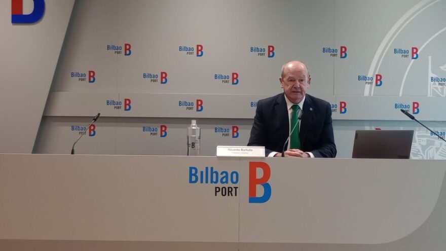 Ricardo Barkala dejará la presidencia del Puerto de Bilbao en junio