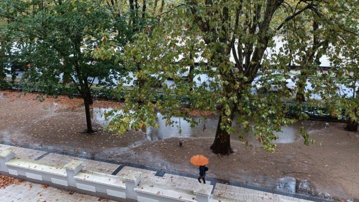 El tiempo este martes en Bizkaia: lluvias generalizadas