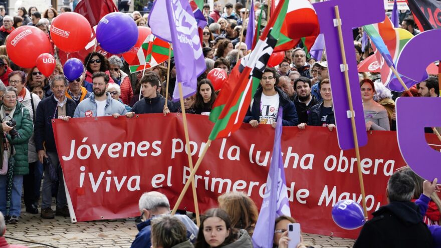 Bilbao se moviliza este 1 de Mayo por los derechos de las personas trabajadoras