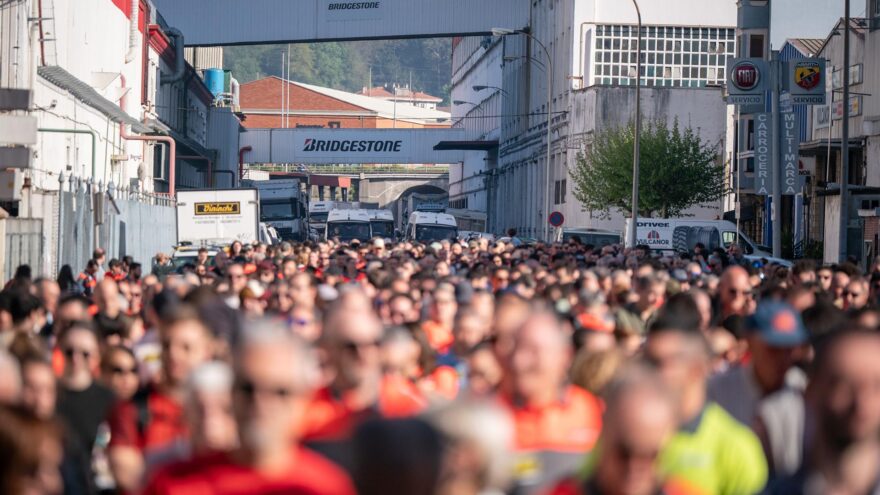 Los trabajadores de Bridgestone se concentrarán el lunes en la embajada de Japón en Madrid