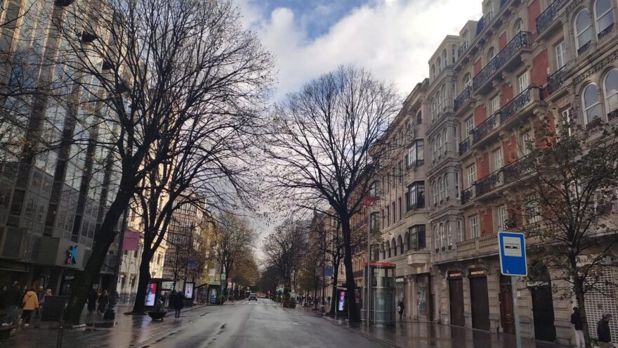 El tiempo este martes en Bizkaia: jornada desapacible con viento del norte y máximas de 15 grados