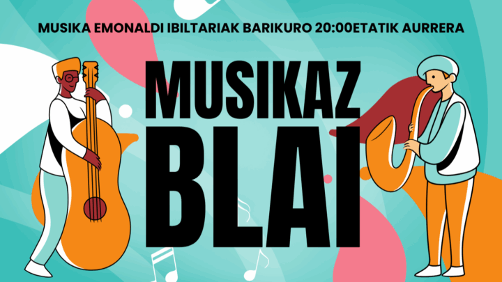 Mungia llena sus calles de música con una nueva edición de ‘Musikaz Blai’