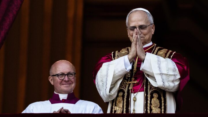 Primera Misa presidida por el Papa León XIV