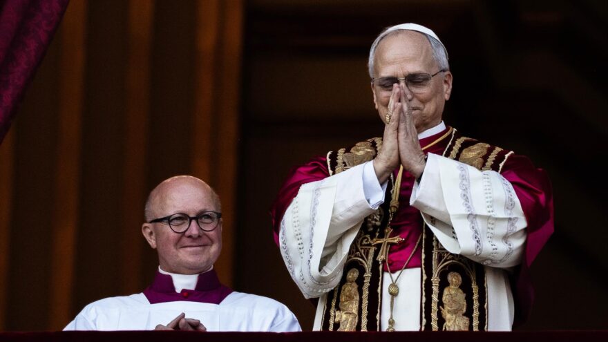 Primera Misa presidida por el Papa León XIV