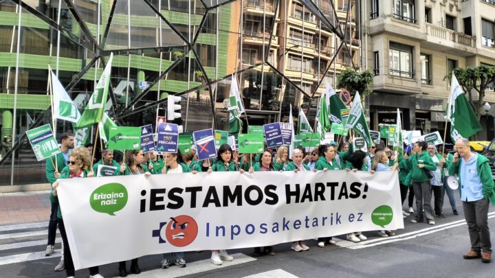 Satse denuncia «precariedad y discriminación» hacia las enfermeras vascas