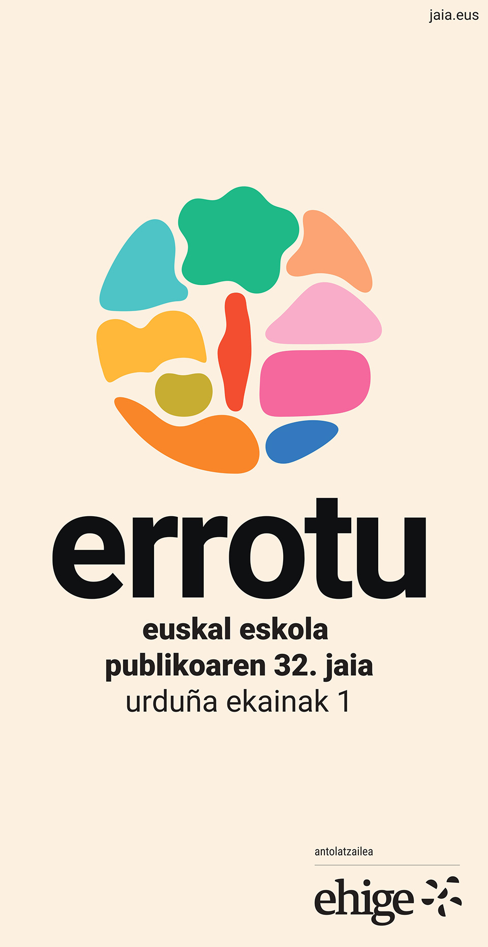 Banner de Escuela Pública Vasca en Bilbao