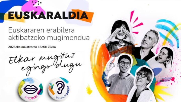 Euskaraldia arranca hoy con miles de participantes comprometidos con el euskera