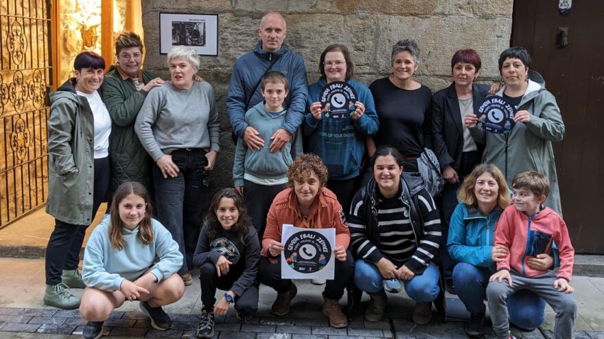Elorrio y sus comercios se suman a la campaña ‘Geuria Ebali Zeinke’
