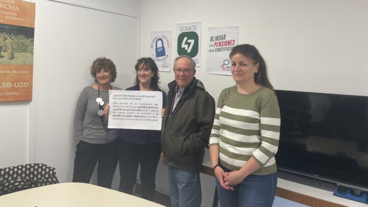 🅱️ Nueva concentración en Bilbao por el blindaje de las pensiones en la Constitución