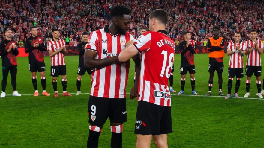 El relevo del capitán del Athletic
