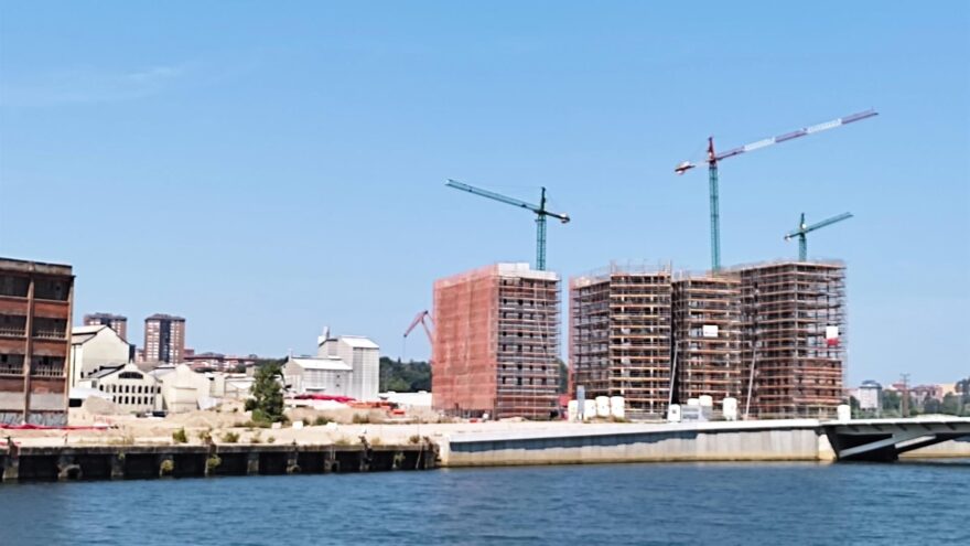 La construcción crece un 2,3% en Euskadi en el primer trimestre de 2025