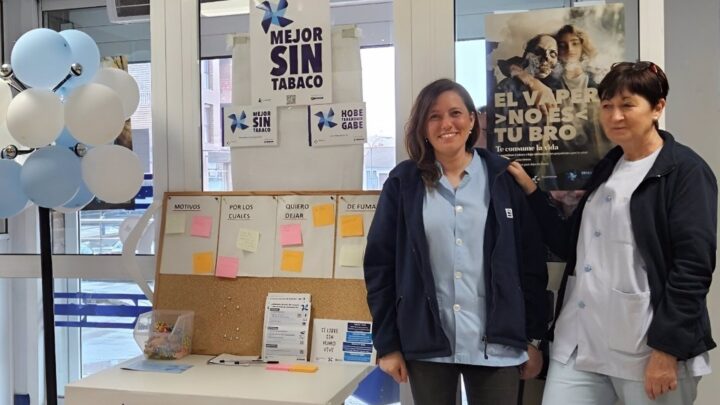 Salud y Osakidetza alertan del auge del vapeo juvenil en la ‘Semana sin Humo’