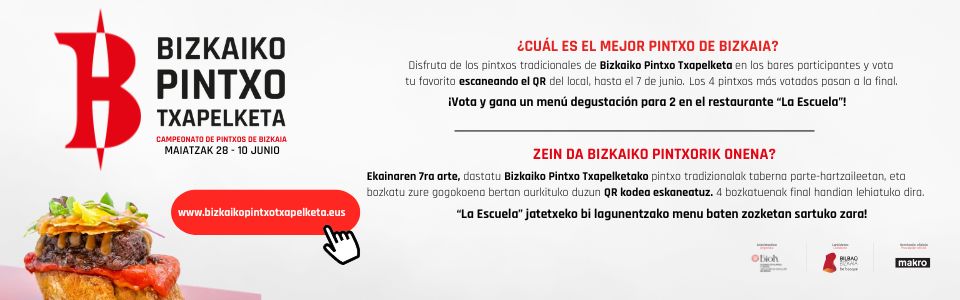 Banner de Asociación de Hostelería de Bizkaia en Bilbao