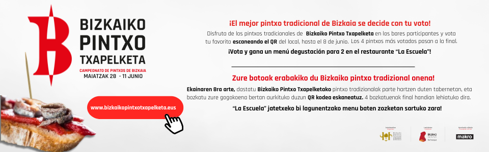 Banner de Asociación de Hostelería de Bizkaia en Bilbao