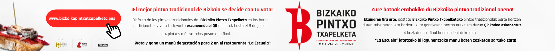 Banner de Asociación de Hostelería de Bizkaia en Bilbao