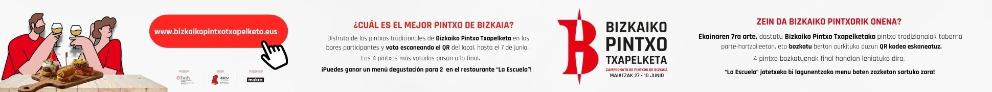 Banner de Asociación de Hostelería de Bizkaia en Bilbao