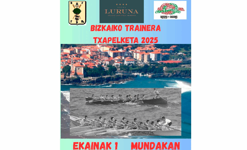 Mundaka, primera cita del verano arraunlari