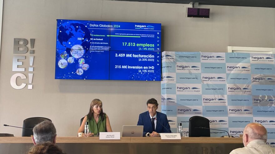 El sector aeroespacial en Euskadi continúa batiendo récords