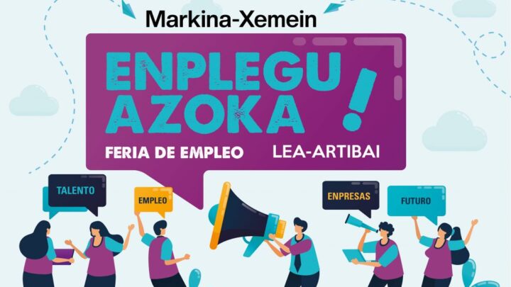 La Feria de Empleo de Lea-Artibai reunió a jóvenes y empresas en Markina-Xemein el pasado viernes