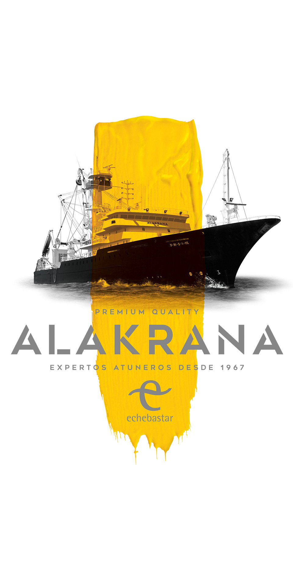 Banner de Alakrana en Bilbao