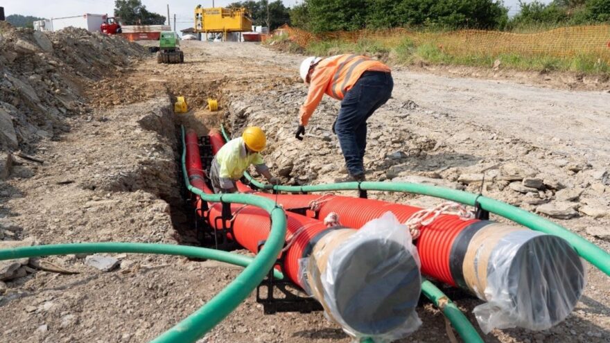 Red Eléctrica inicia las obras de la línea subterránea de la interconexión con Francia por el Golfo de Bizkaia
