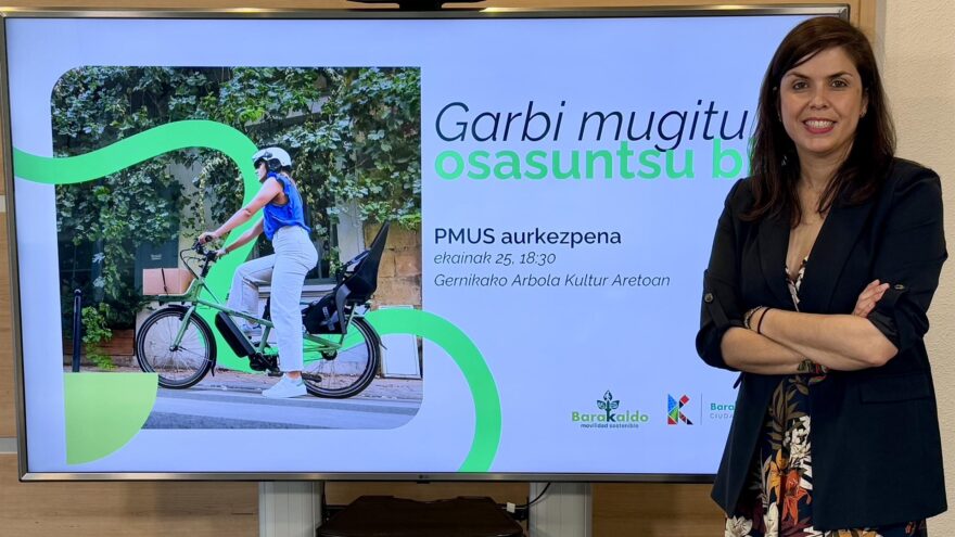 Barakaldo presenta ‘Muévete limpio, vive sano’, el proceso participativo para definir el Plan de Movilidad y la ZBE