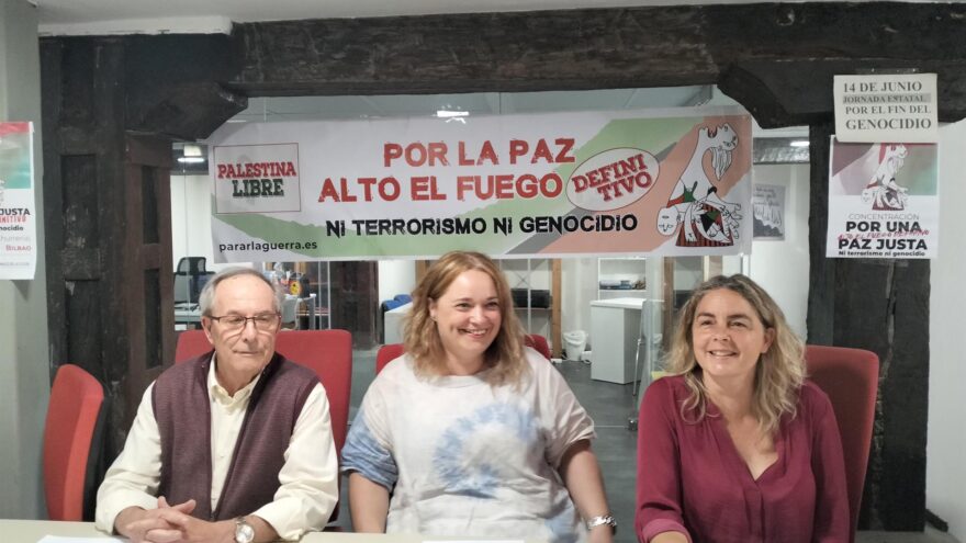 La plataforma Parar la guerra convoca 120 concentraciones este fin de semana contra la guerra en Palestina, 7 en Euskadi