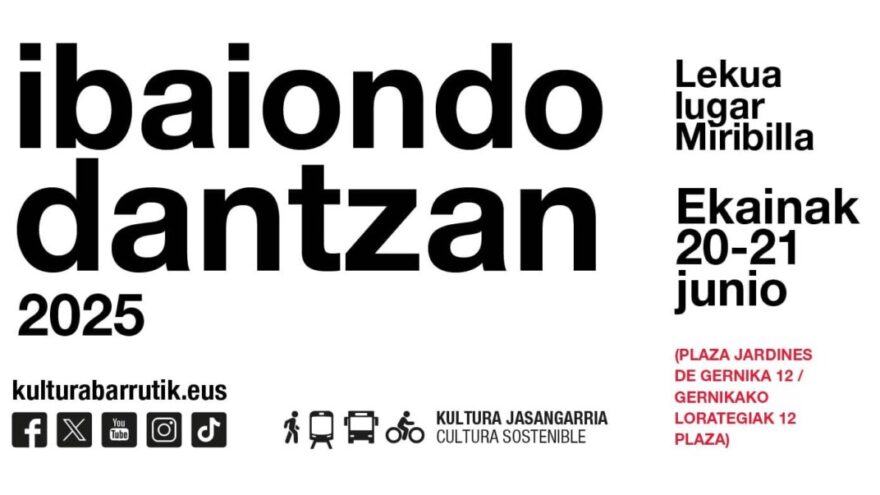 La danza vuelve a llenar de vida Miribilla con el programa Ibaiondo Dantzan
