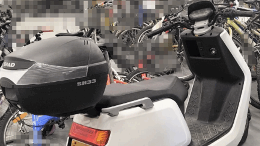 Durango saca a subasta un ciclomotor eléctrico de uso municipal