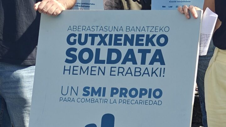 Varias empresas reclaman un SMI propio en Euskadi y Navarra