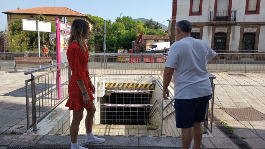 Abanto-Zierbena inicia las obras para anular el subterráneo de Las Carreras