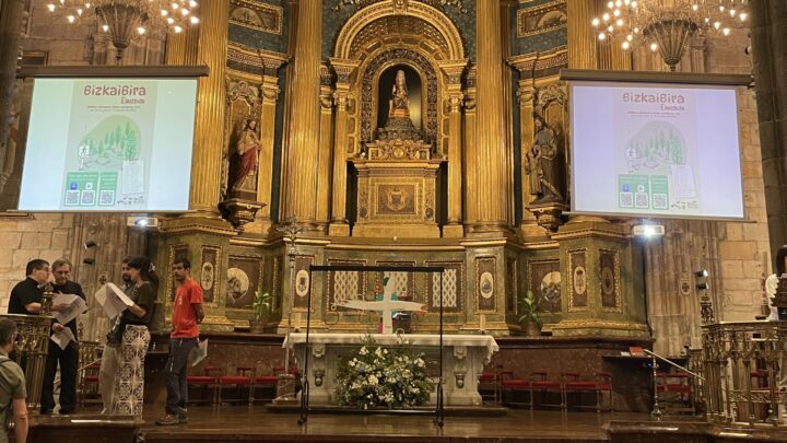La BizkaiBira da el pistoletazo de salida en la basílica de Begoña