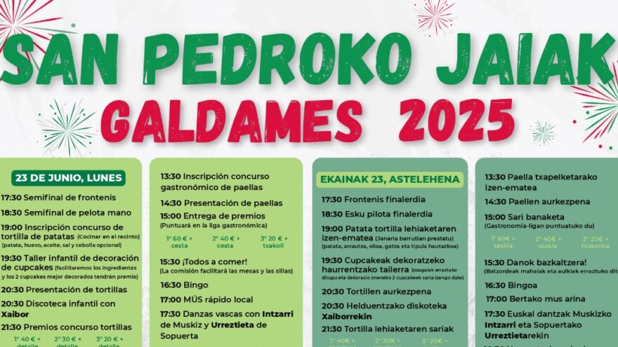Galdames vive un San Pedro vibrante con fiestas, tecnología y tradiciones