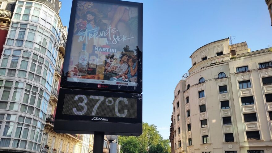 El tiempo este lunes en Bizkaia: nueva subida de las temperaturas