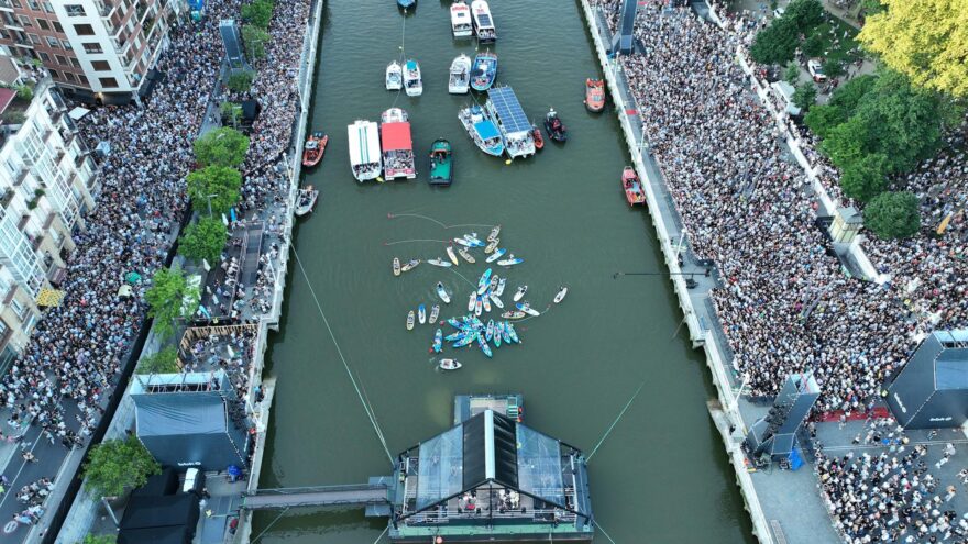 Más de 35.000 personas celebran una tarde «histórica» en Bilbao con BBK Ría