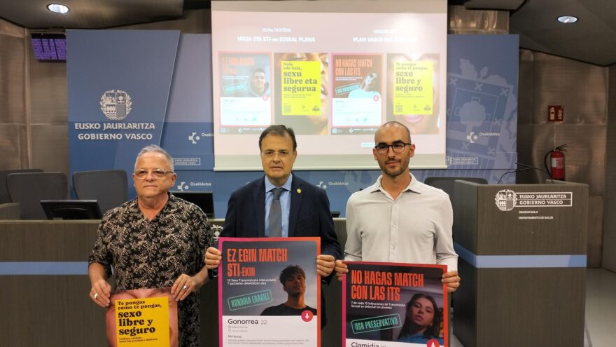 Las enfermedades de transmisión sexual se duplican en 2024 en Euskadi