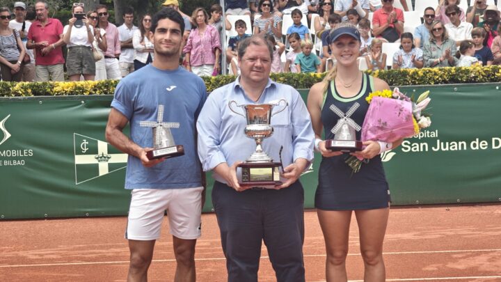 Alex Botella: «Ha sido una gran semana de tenis»