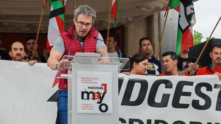 Tximi López (UGT): «El pacto de salud ha sido una oportunidad perdida»