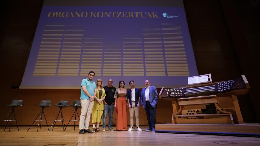 Euskalduna Bilbao retoma el ciclo ‘Organo Kontzertuak’ con tres funciones a partir de octubre