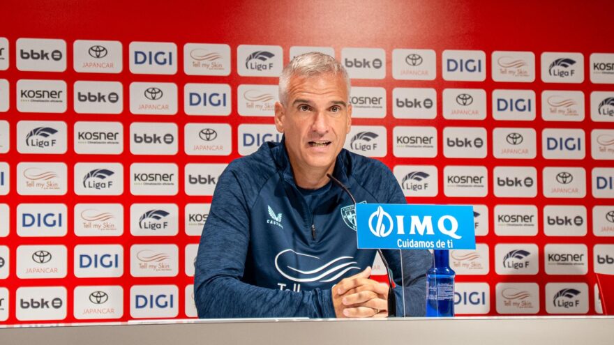 Presentado Javi Lerga como entrenador del Athletic Femenino