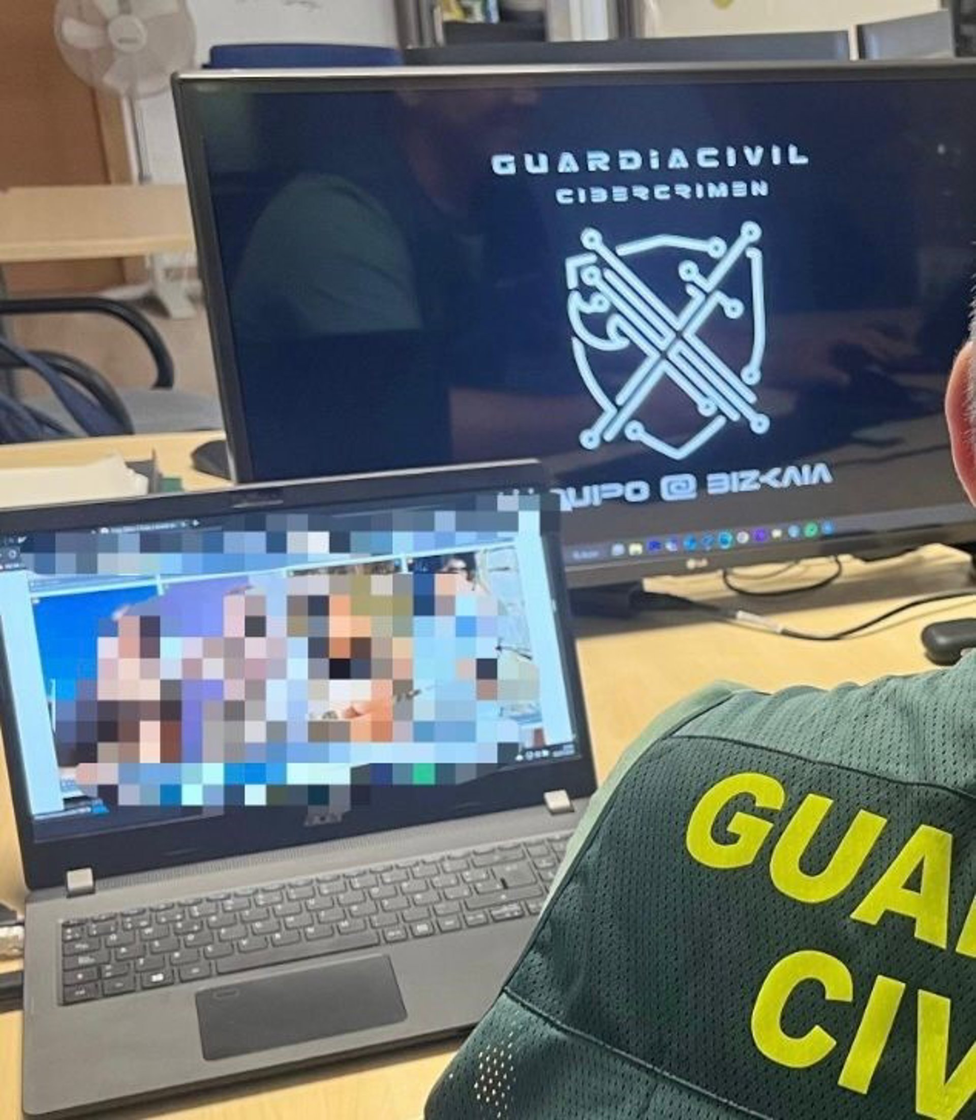 Desmantelada una red de extorsión sexual online con víctimas en Bizkaia y otras cinco provincias