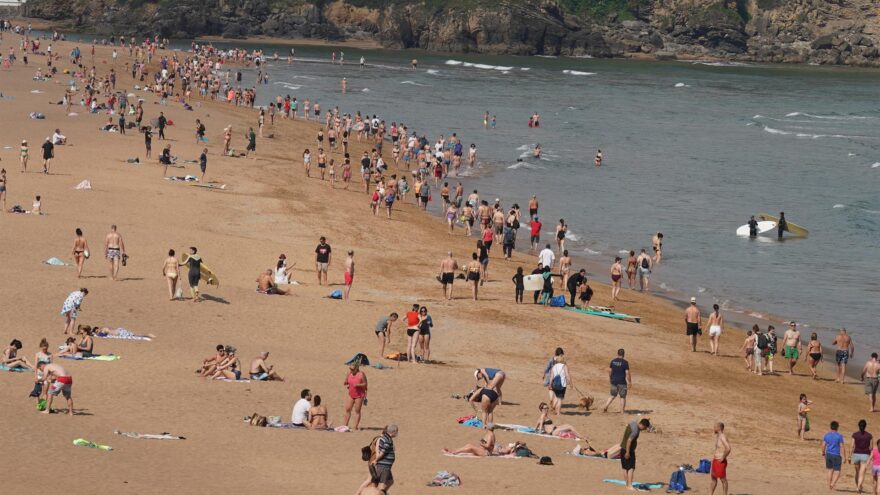 Tiempo veraniego este martes en Euskadi